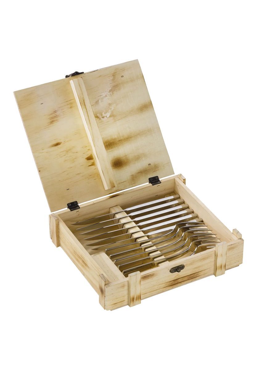 ZWILLING Steakbesteck, 12-teilig, silber