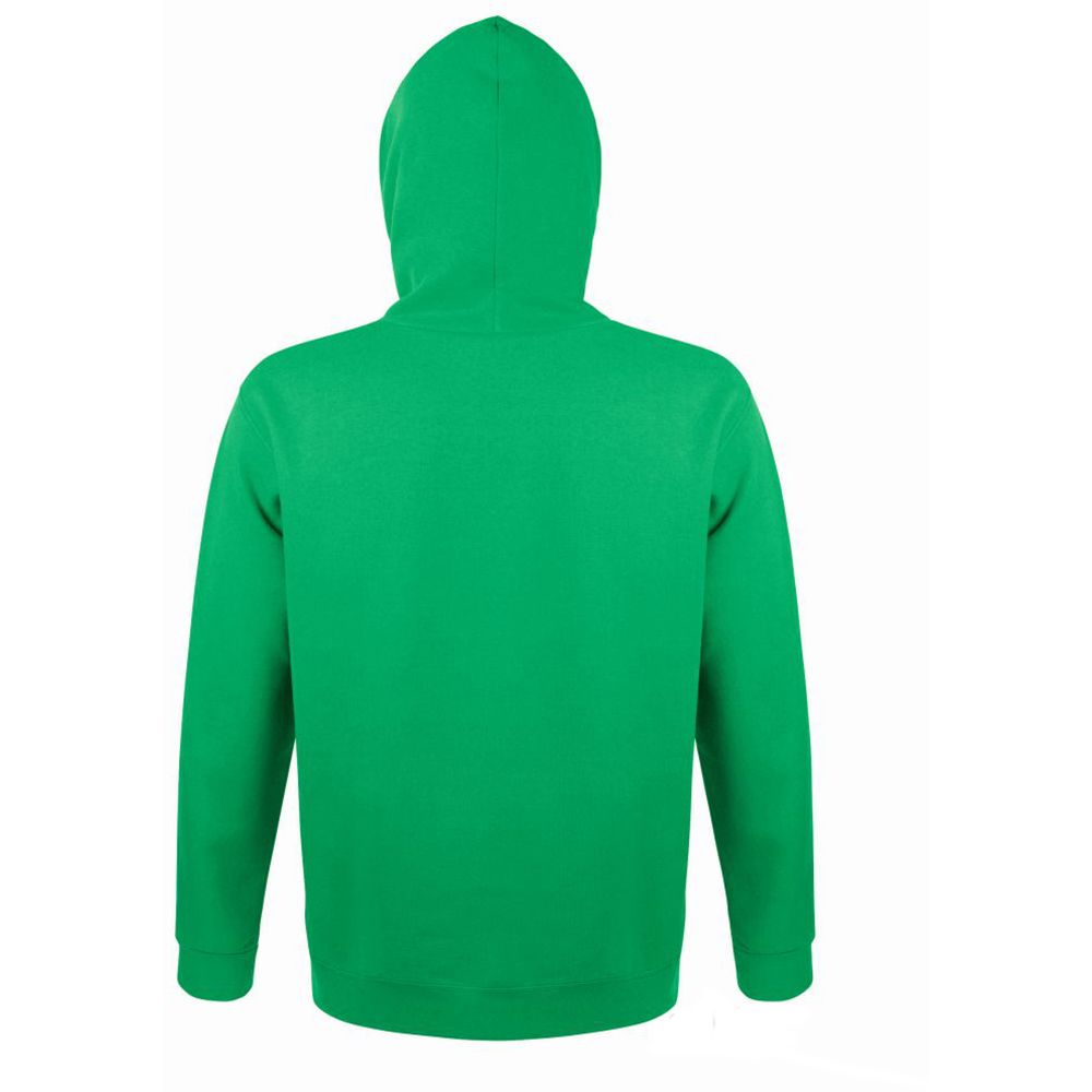 Klassischer Fleece Kapuzenpullover mit Kängurutasche