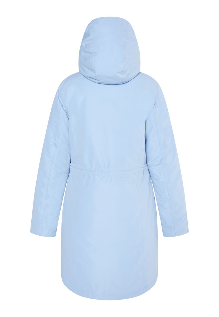 Wattierter Parka mit Kapuze und Tunnelzug
