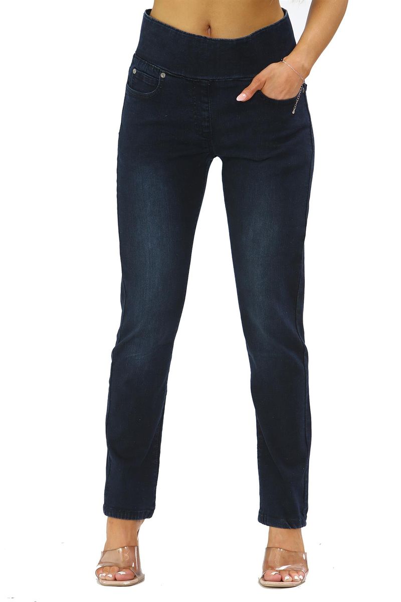 Bequeme Denim-Jeggings zum Reinschlüpfen