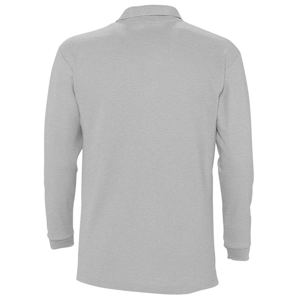 Klassisches Langarm-Poloshirt
