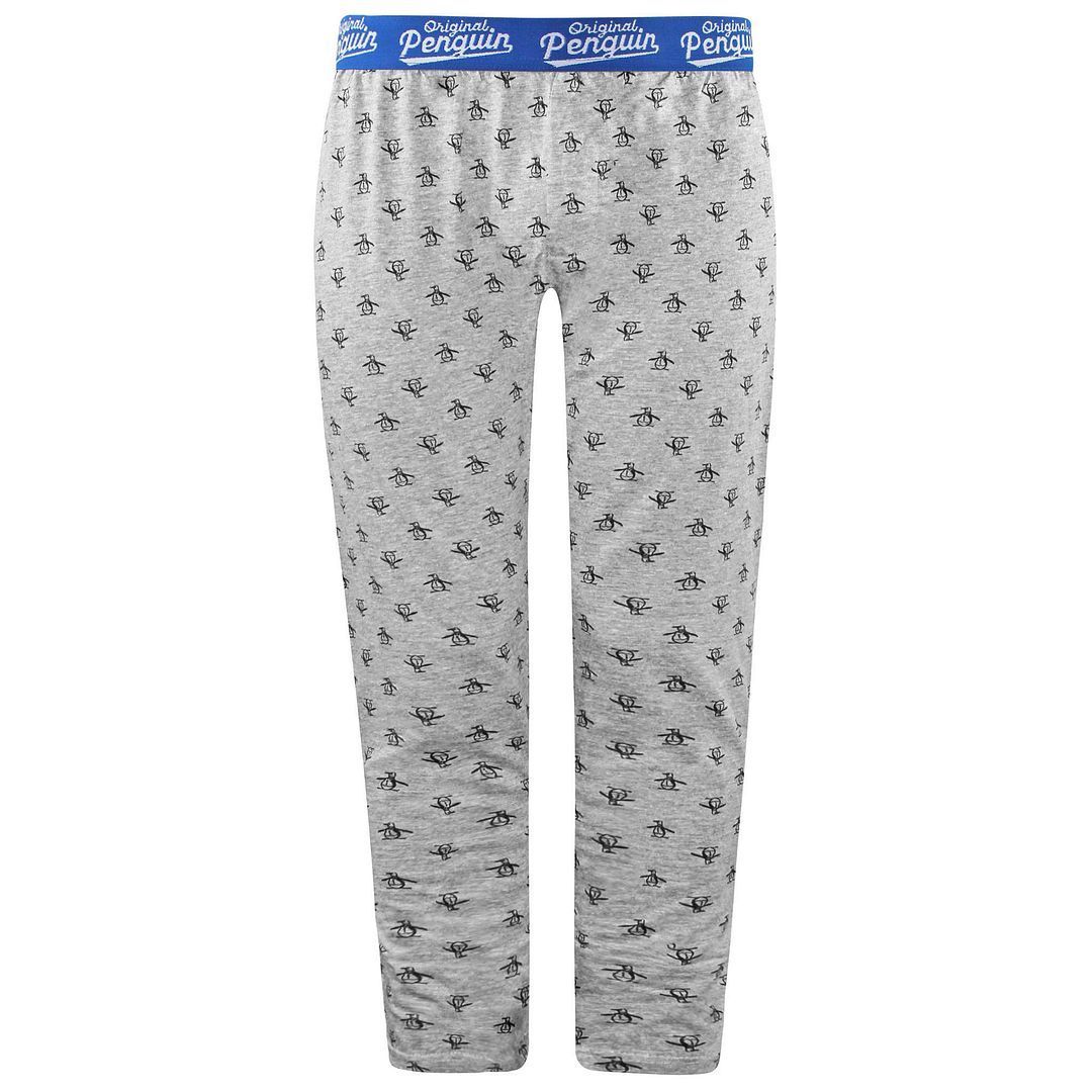 Pyjamahose mit Pinguin-Print