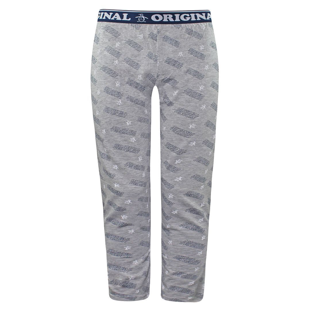 Pyjamahose mit Pinguin-Print