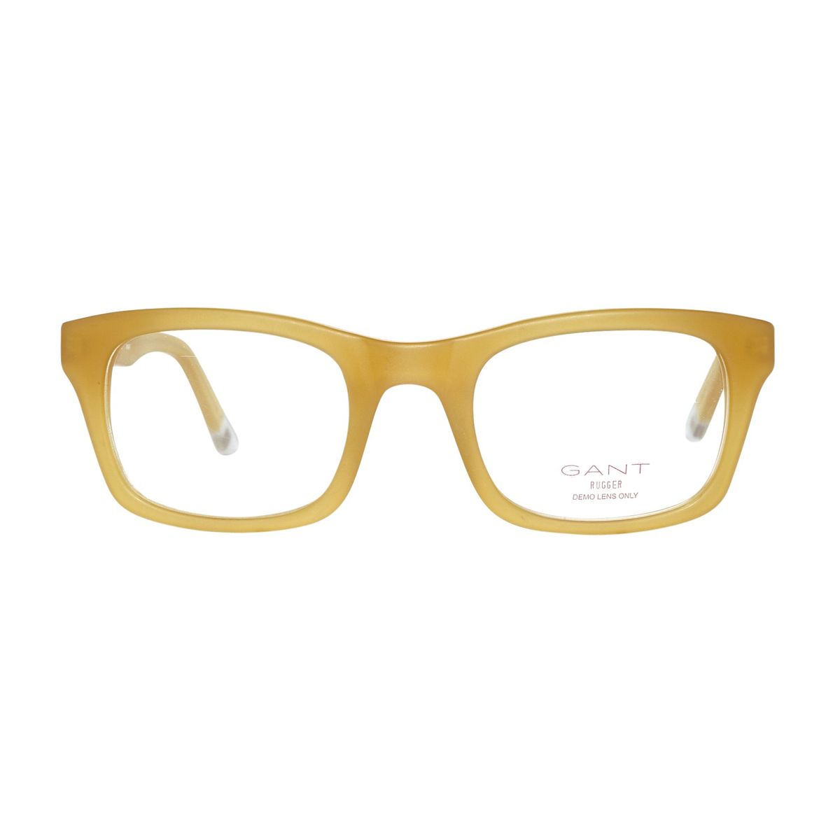 Transparente Vollrandbrille für Herren