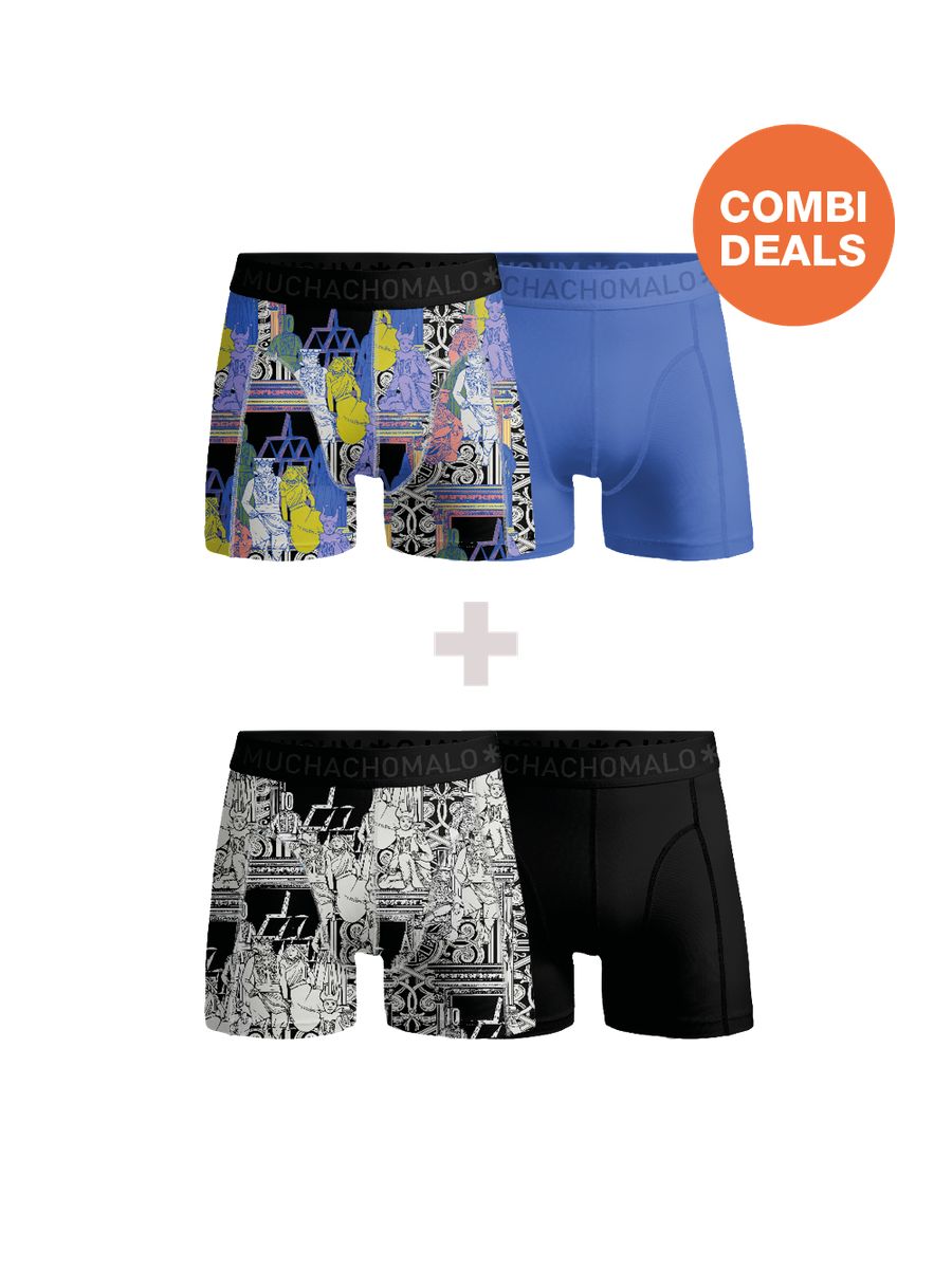 Herren Basic Boxershorts Set