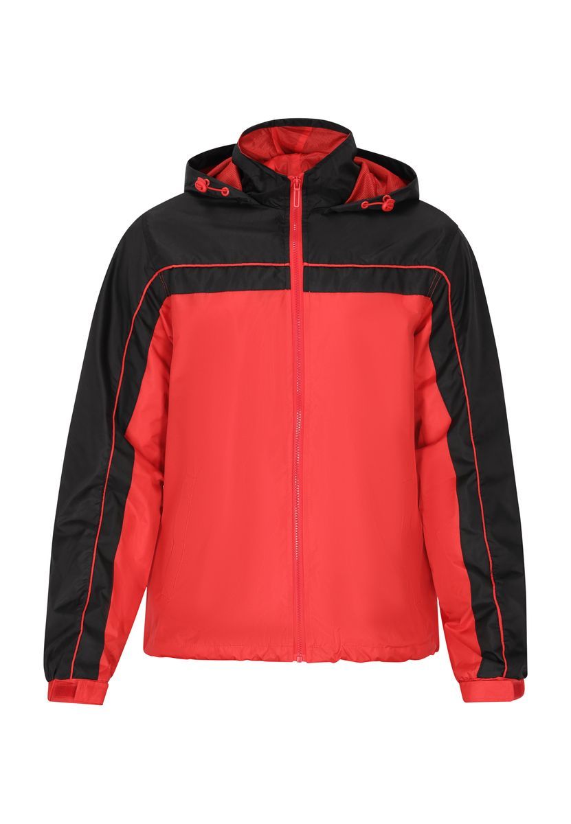 Mo Jacke Herren rot schwarz