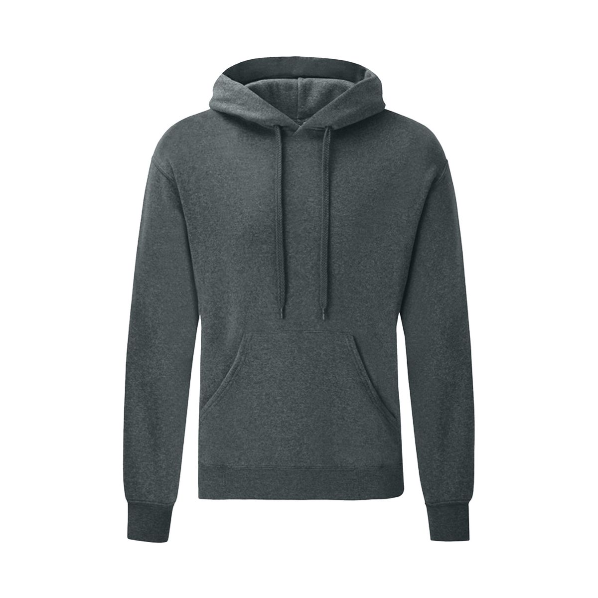 Herrenfarbener Kapuzenpullover zum Überziehen