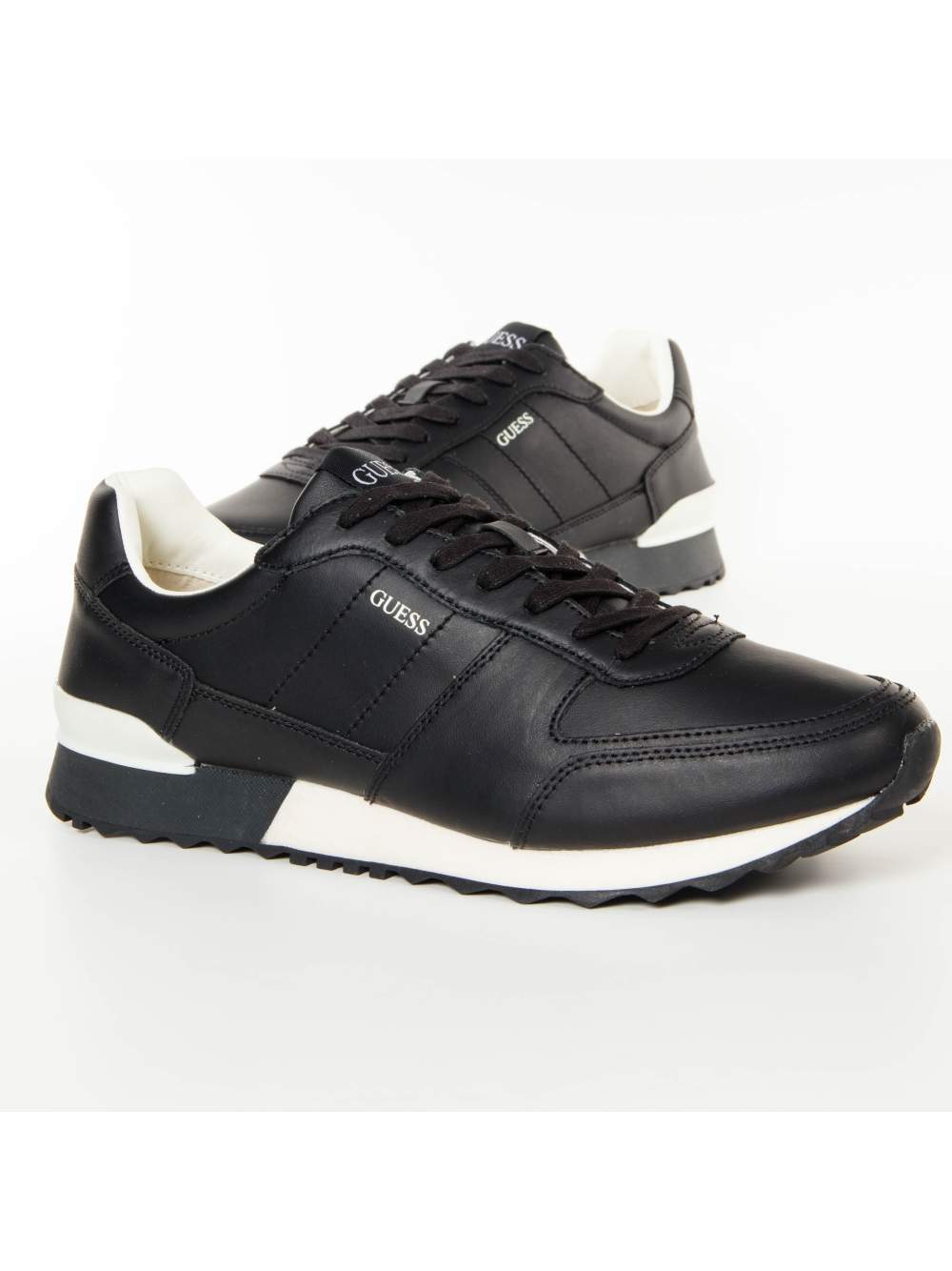 Minimalistische Leder Low-Top Sneaker