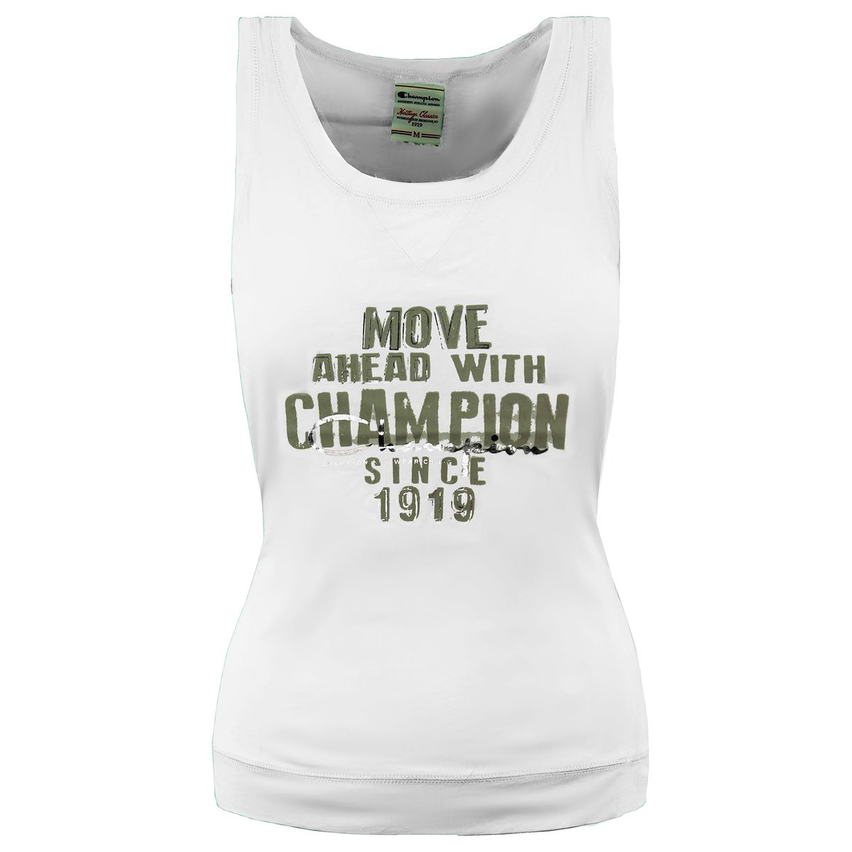 Tanktop mit Grafik und Slogan