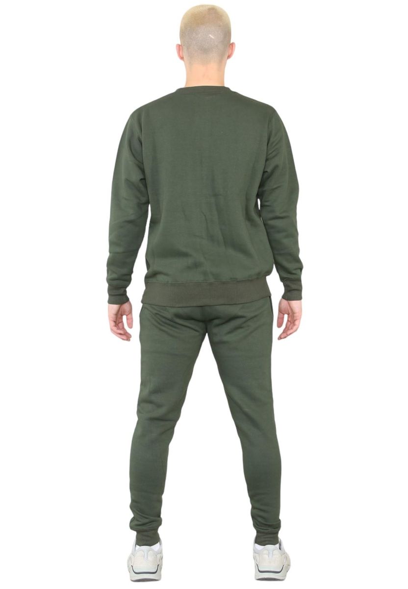 Fleece-Trainingsanzug mit besticktem Logo