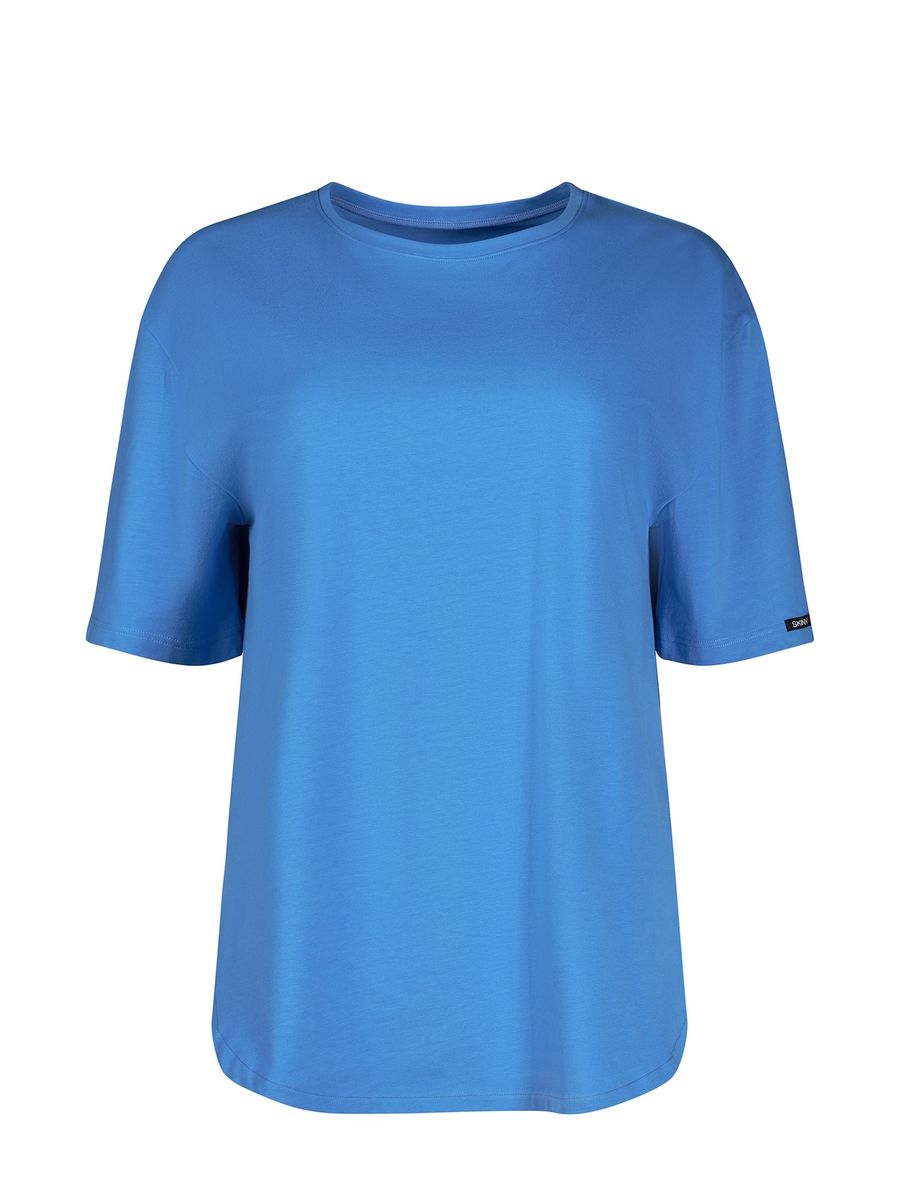 Lässiges T-Shirt mit Rundhalsausschnitt