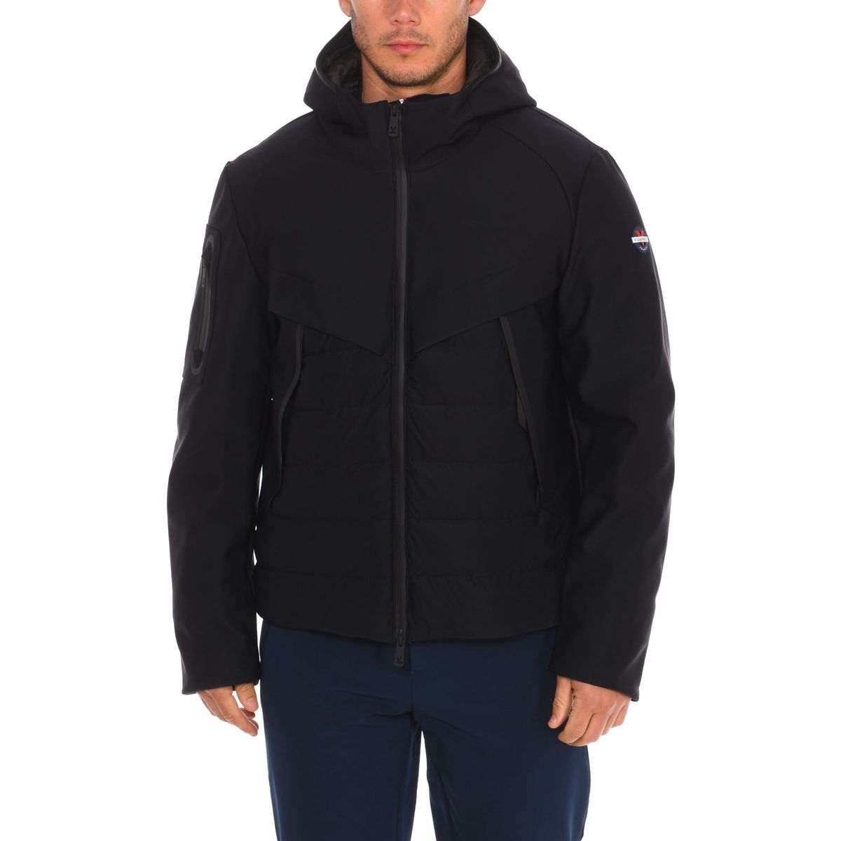 Herren Wasserabweisende Jacke mit Kapuze