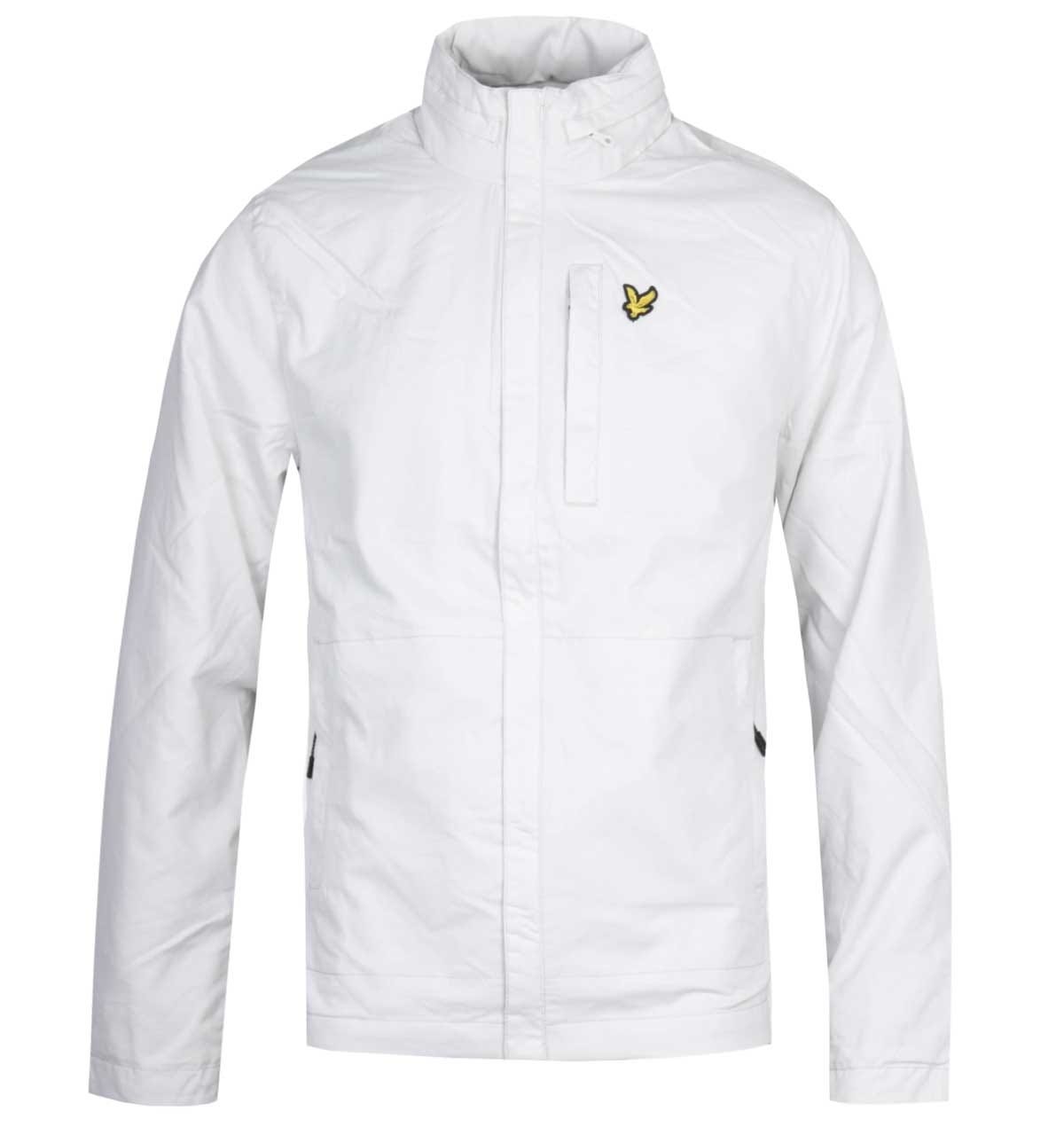 Leichte Jacke mit Stehkragen und Kapuze