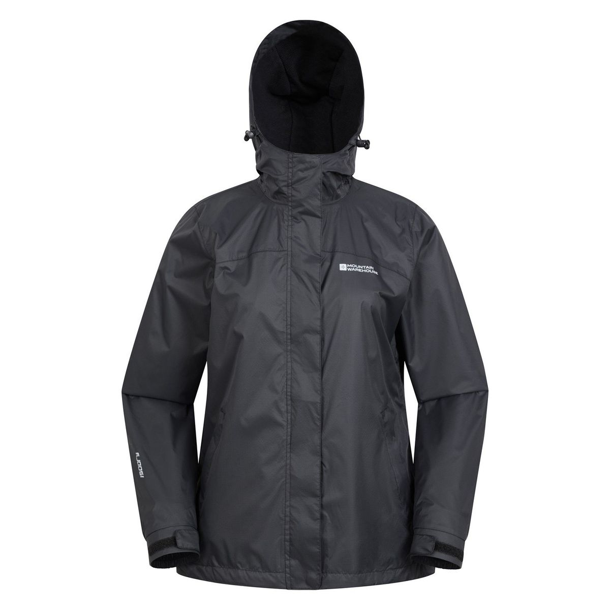 Wasserdichte Damen Regenjacke mit Kapuze