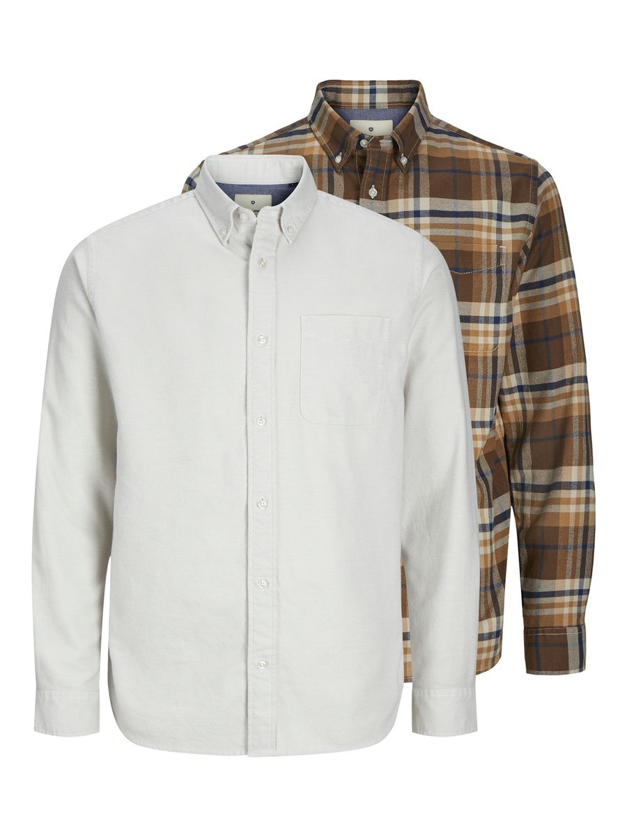 Herren Freizeit Hemden Set