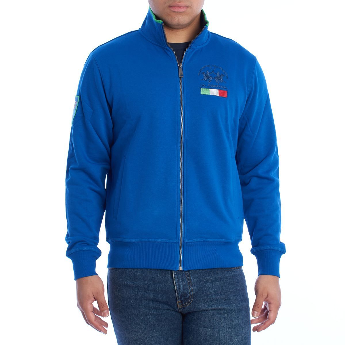 Herren Sweatshirt mit durchgehendem Reißverschluss