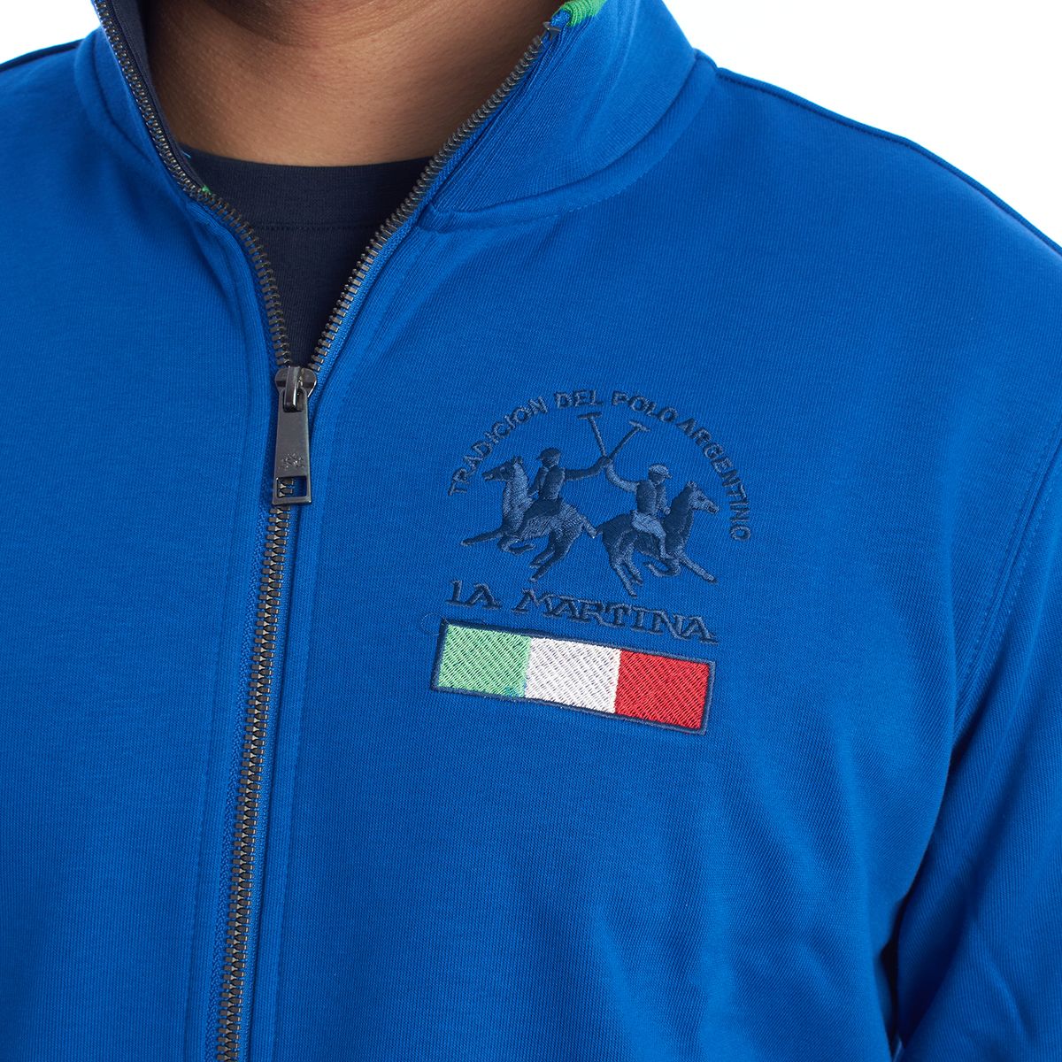 Sweatjacke aus Baumwoll-Mix