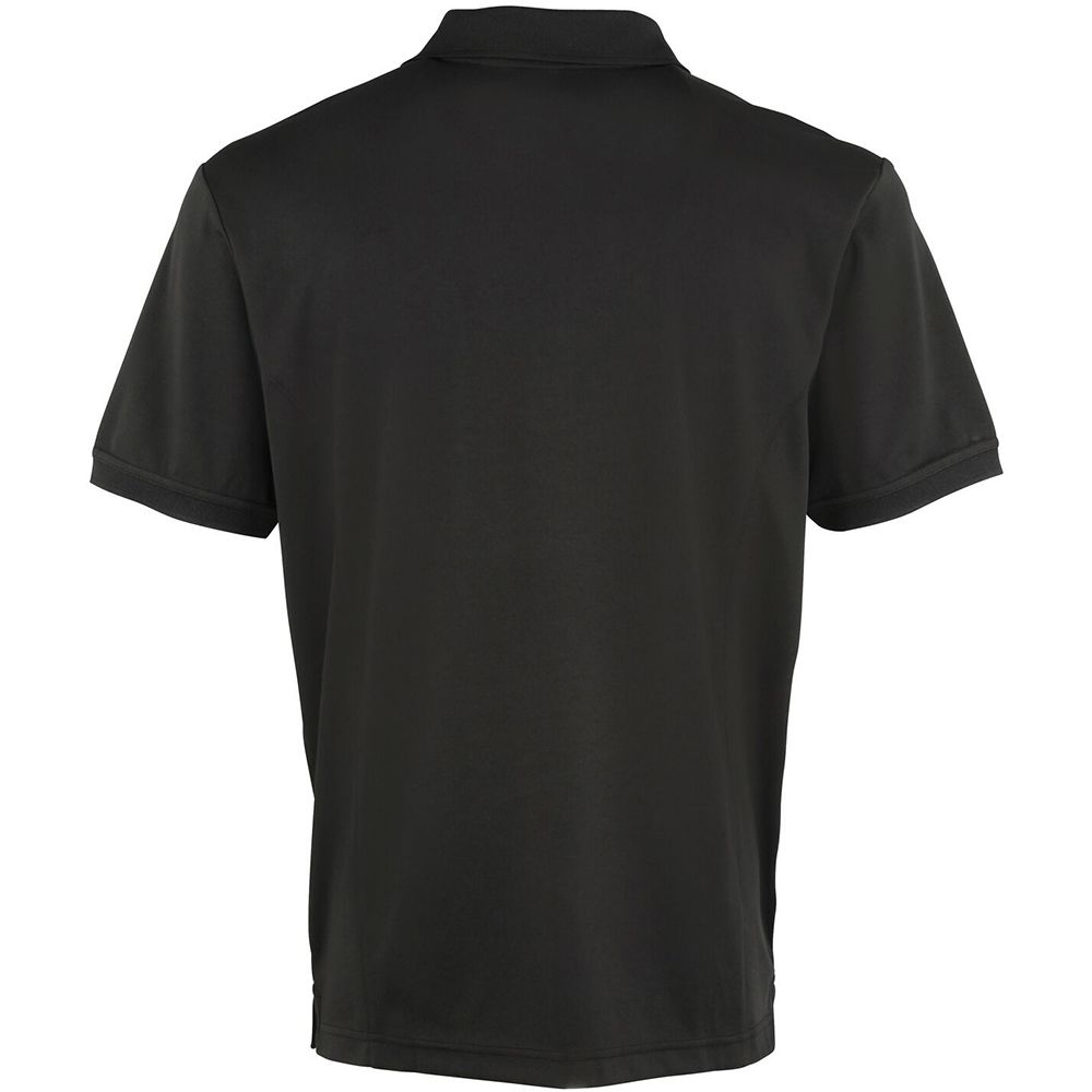 Kurzärmeliges Performance-Piqué-Poloshirt