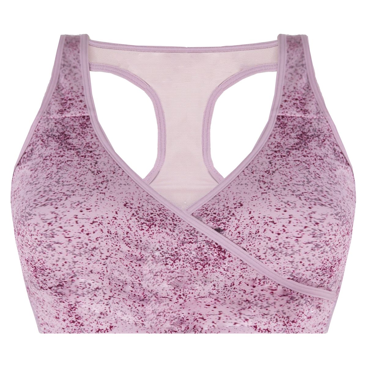 Damen Chalk Malow Lila Sport-BH