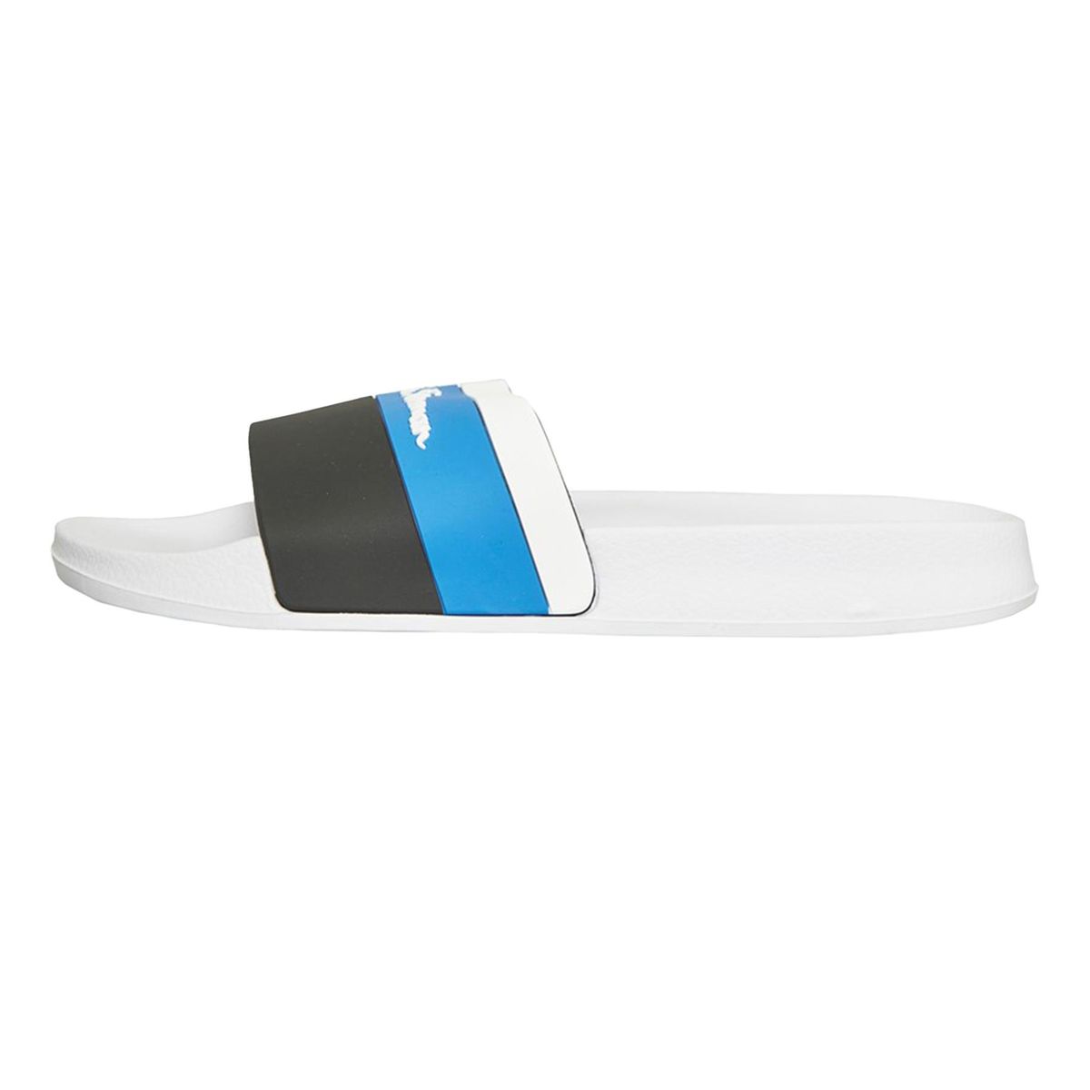 Sportliche Dreifarbige Streifen-Slipper