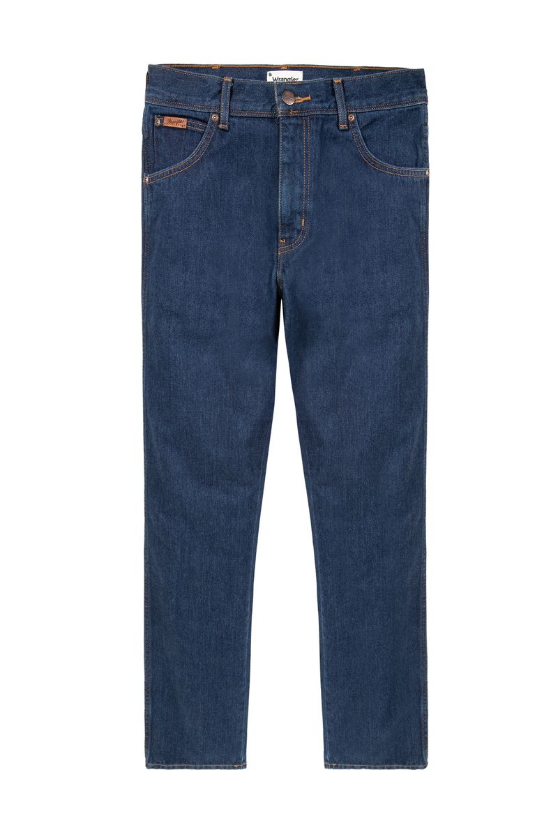 Jeans mit geradem Bein in dunkler Waschung