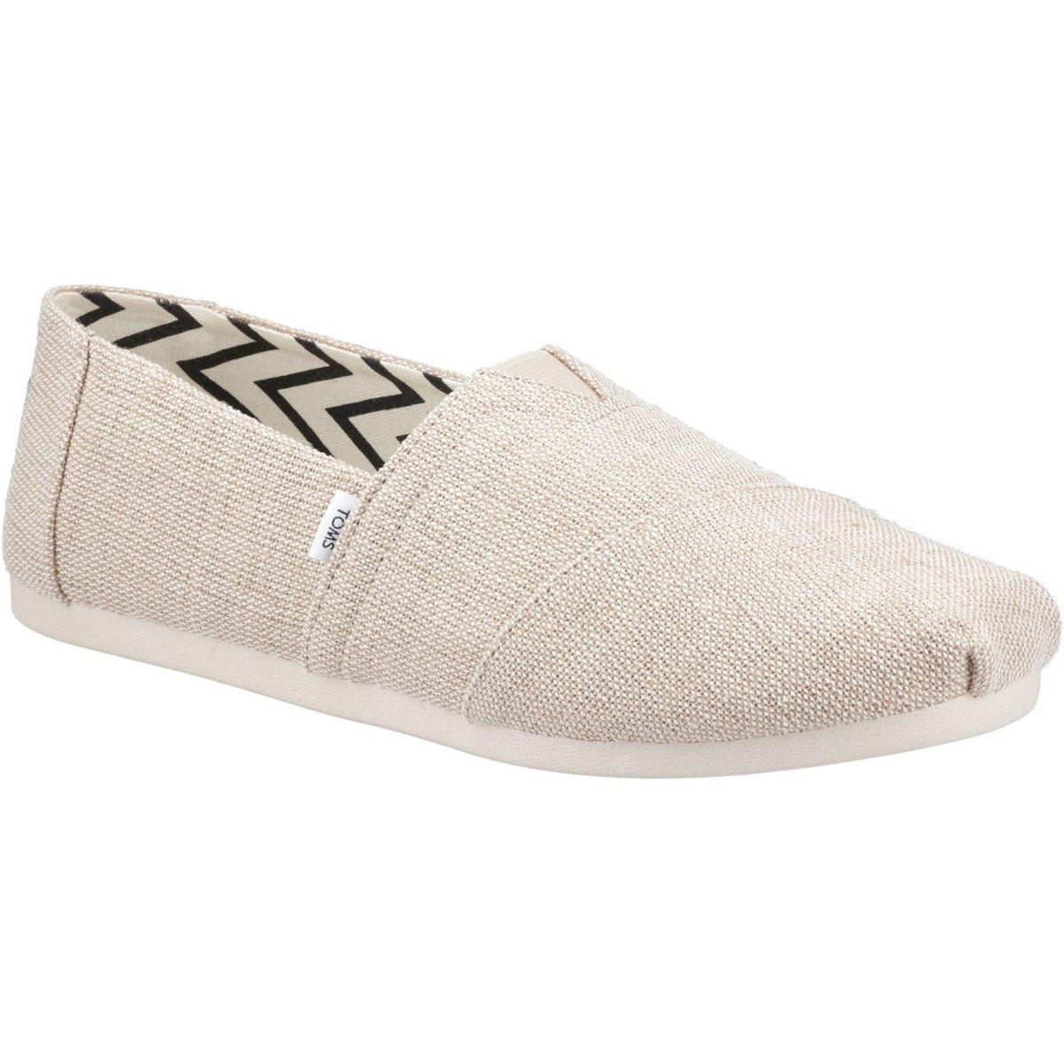 TOMS Alpargata Jute Herren Espadrilles Natürlich Ungefärbt