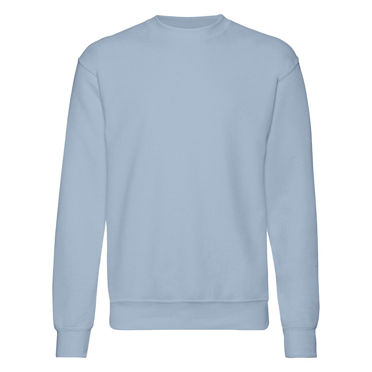 Klassisches Langarm-Sweatshirt mit Rundhalsausschnitt