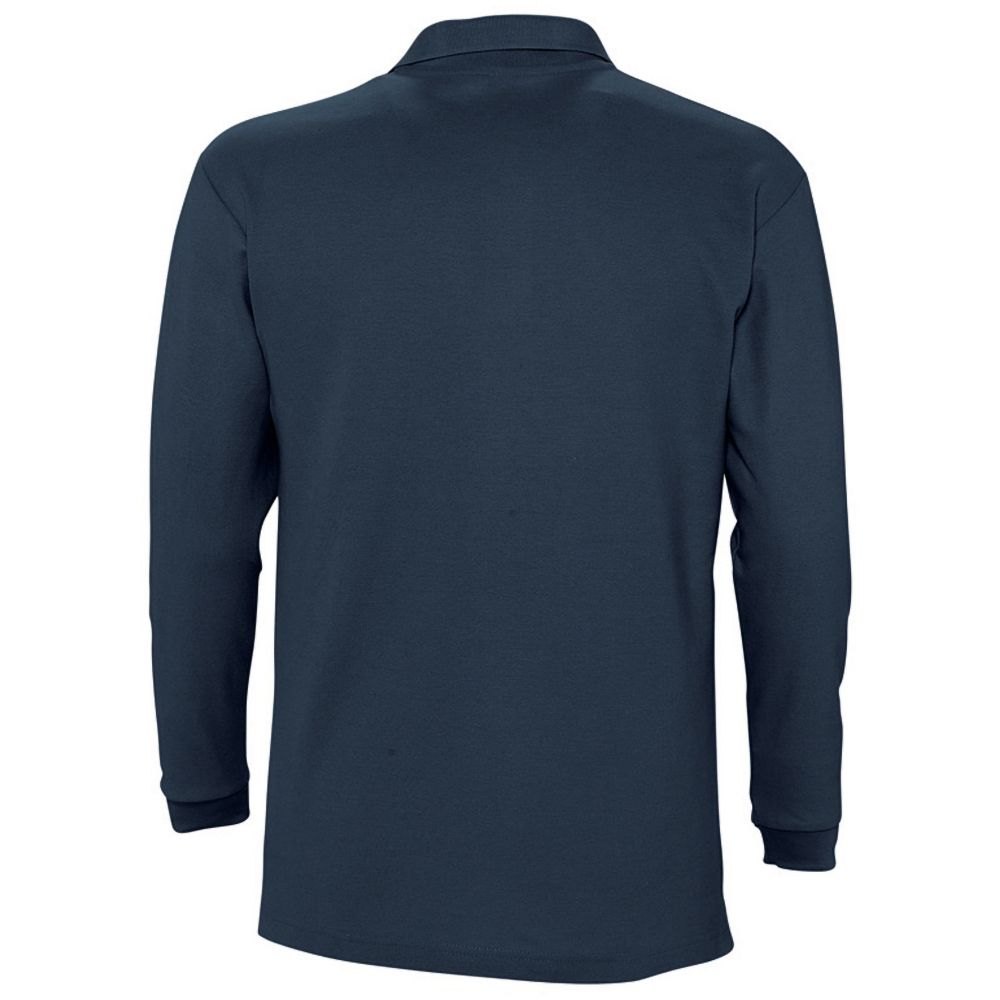 Langarm-Poloshirt aus Baumwolle