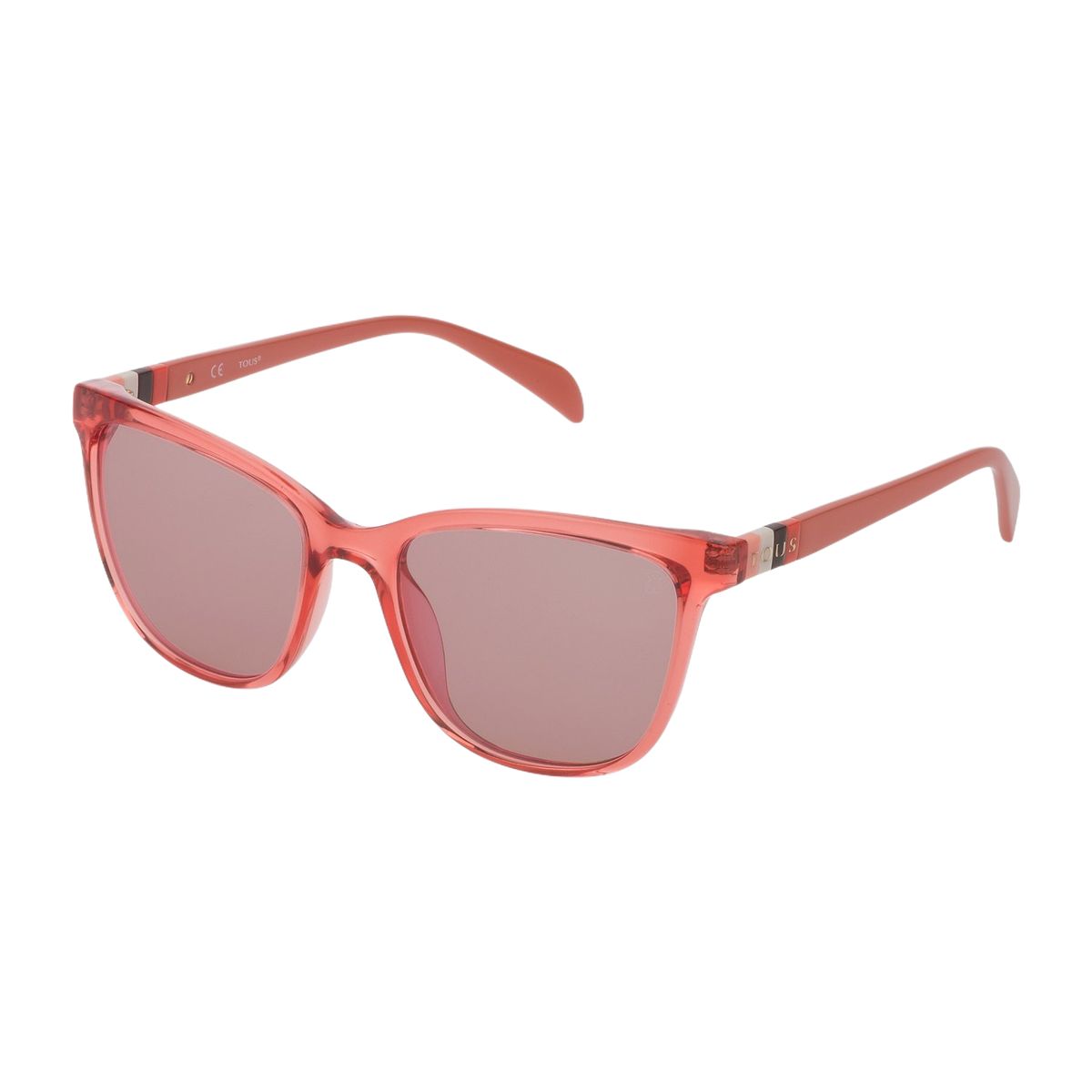 Quadratische Sonnenbrille mit getönten Gläsern