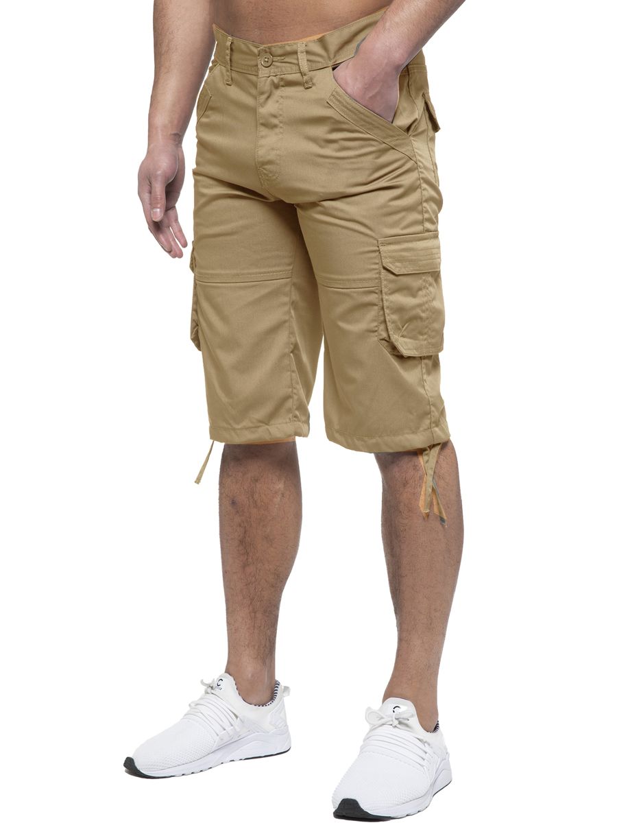 Herren Cargo Combat Shorts Baumwolle