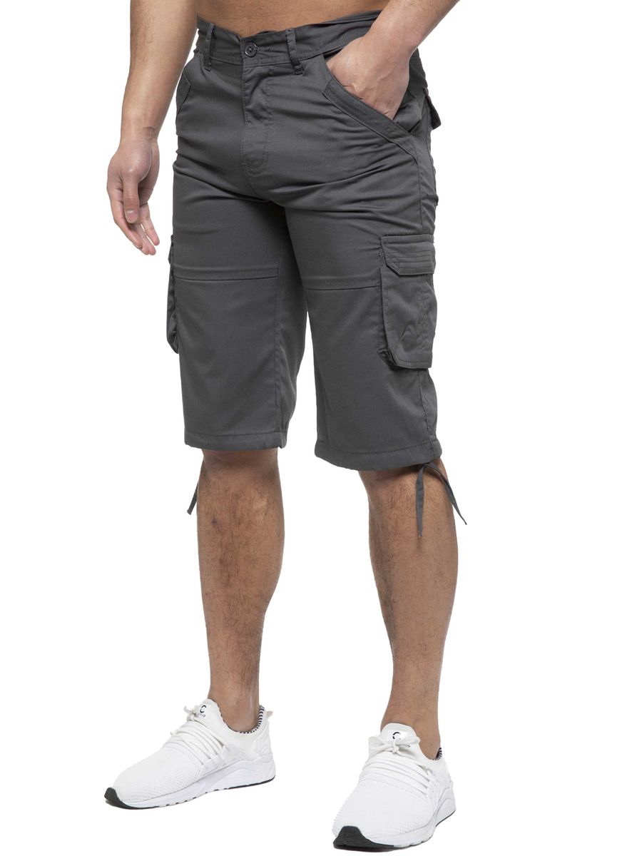 Herren Cargo Combat Shorts Baumwolle