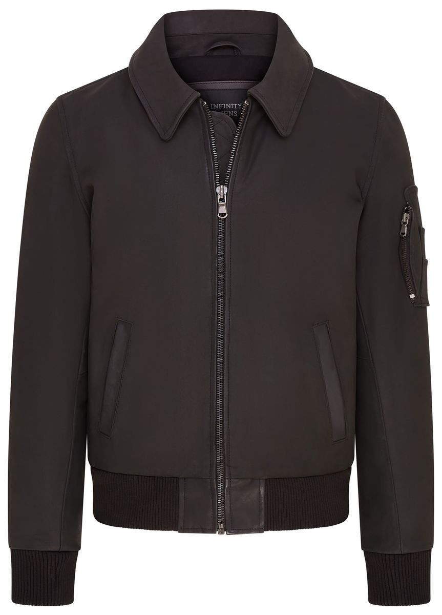 A2 Leder Bomberjacke für Herren