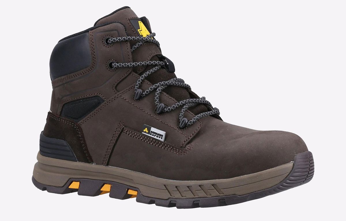 Leichtgewichtiger Nubukleder-Sicherheitsstiefel