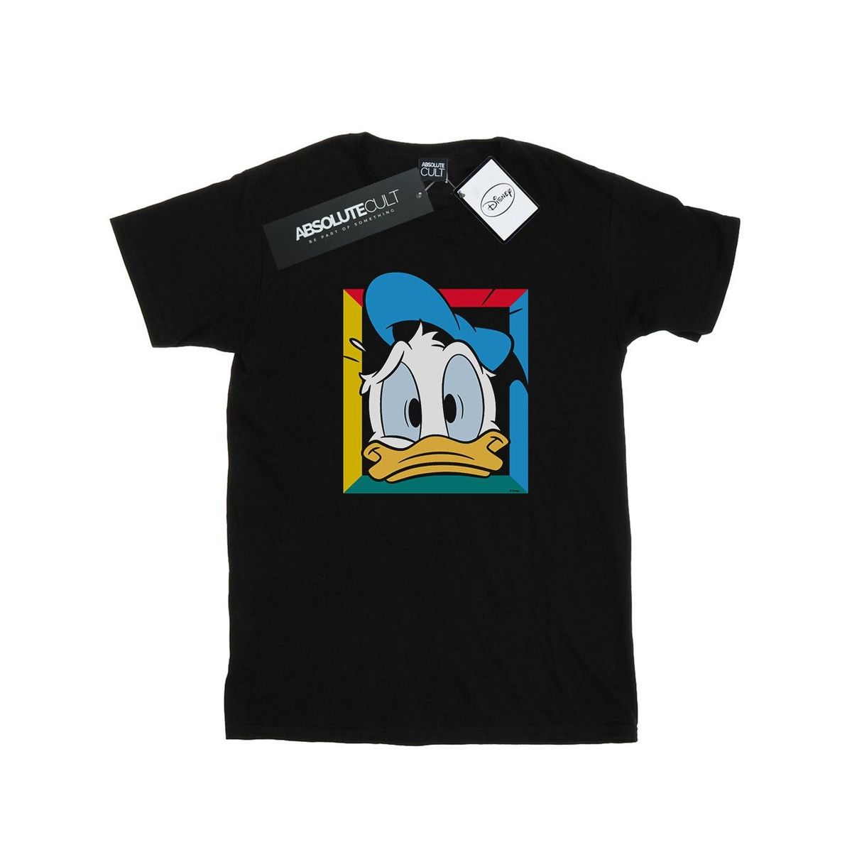 Disney - "Panicked" T-Shirt für Herren (Schwarz)