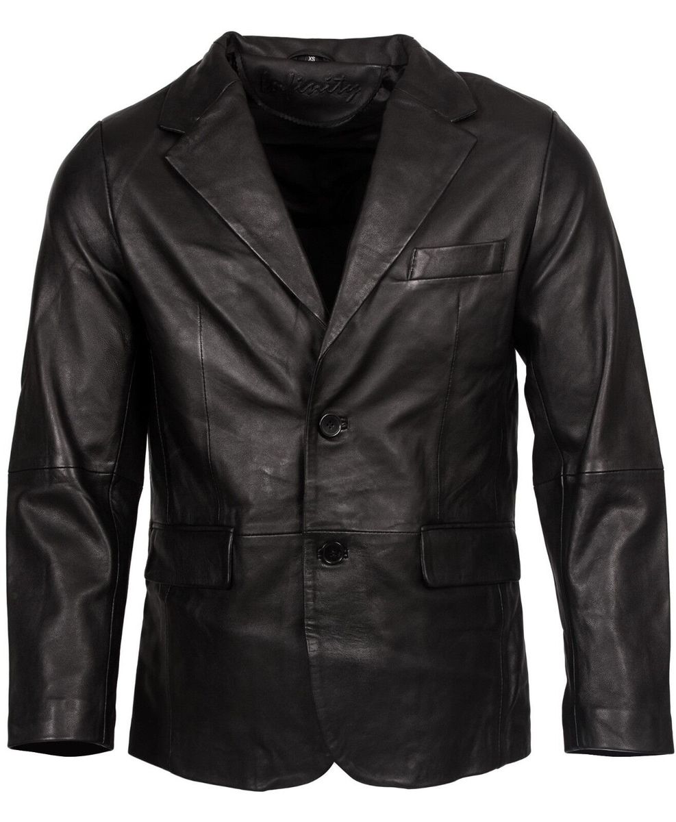 Herrenblazer aus weichem Lammnappa
