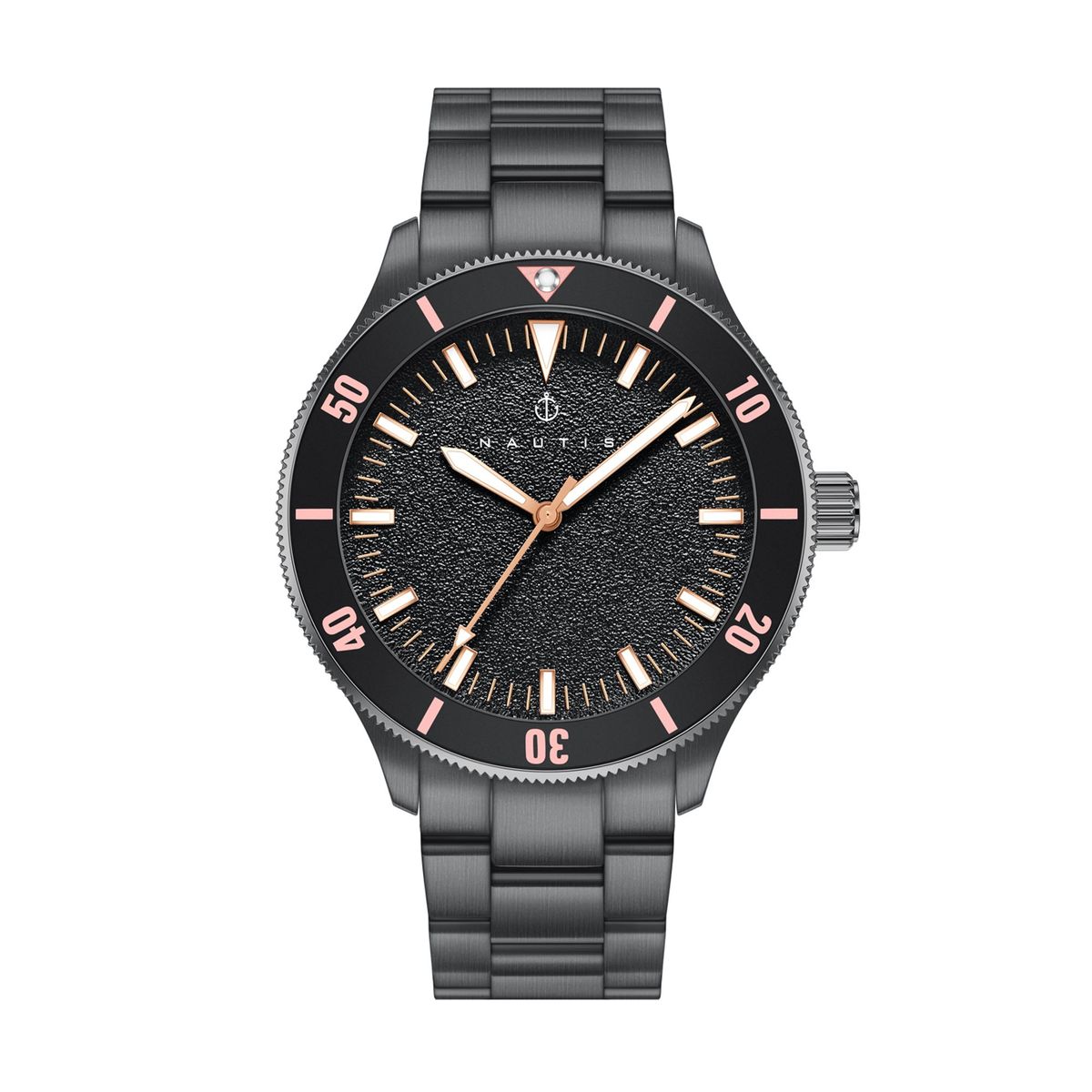 Herrenuhr Grün Edelstahl