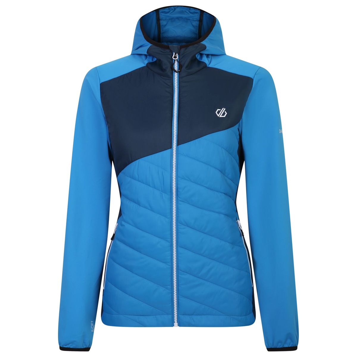 Dare 2B - "Ascending" Hybridjacke für Damen (Schwedisch Blau/Dunkel-Jeansblau)