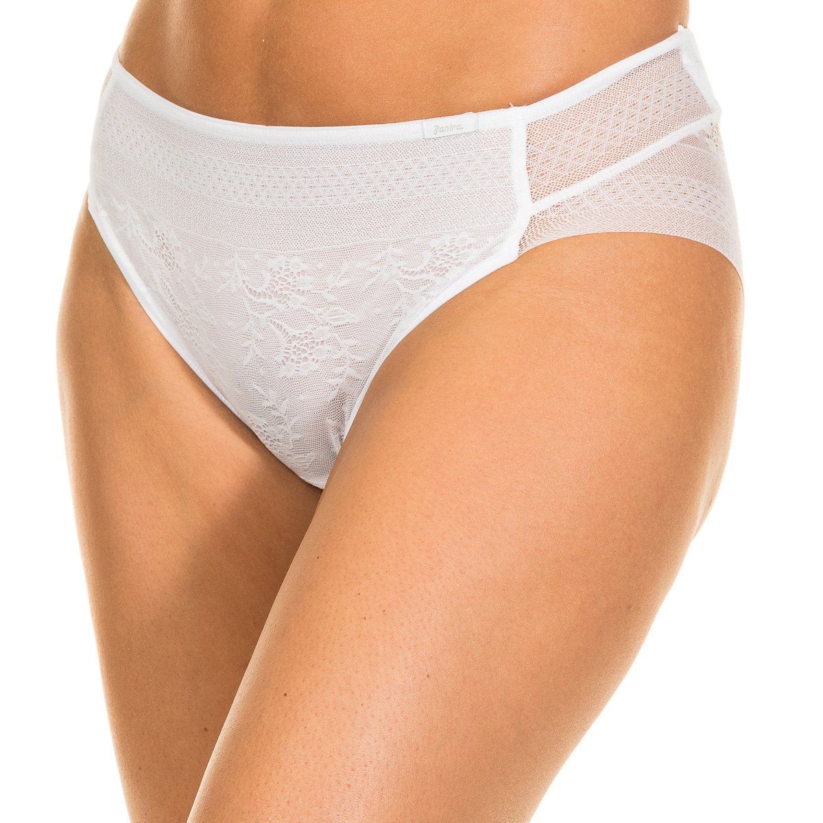 Spitze Slip mit Mesh-Einsätzen