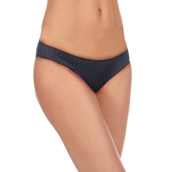 Bikinihose mit Polkapunkten