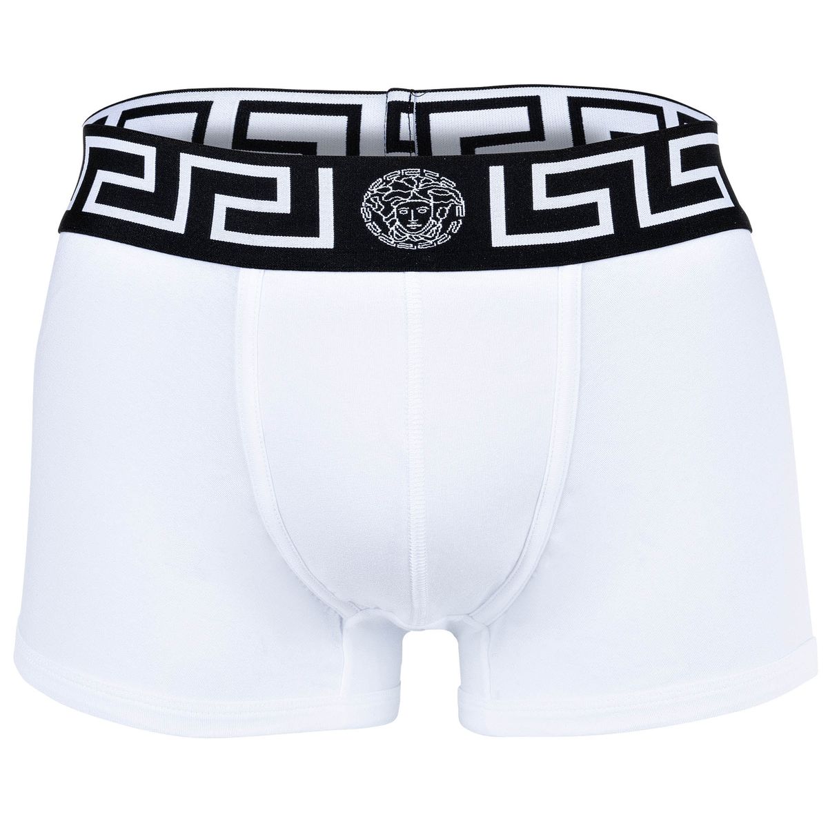 Herren einfarbig weiße Boxershorts