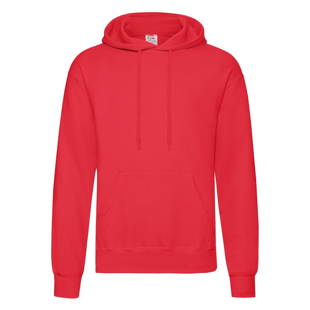 Klassischer Kapuzenpullover mit Kängurutasche