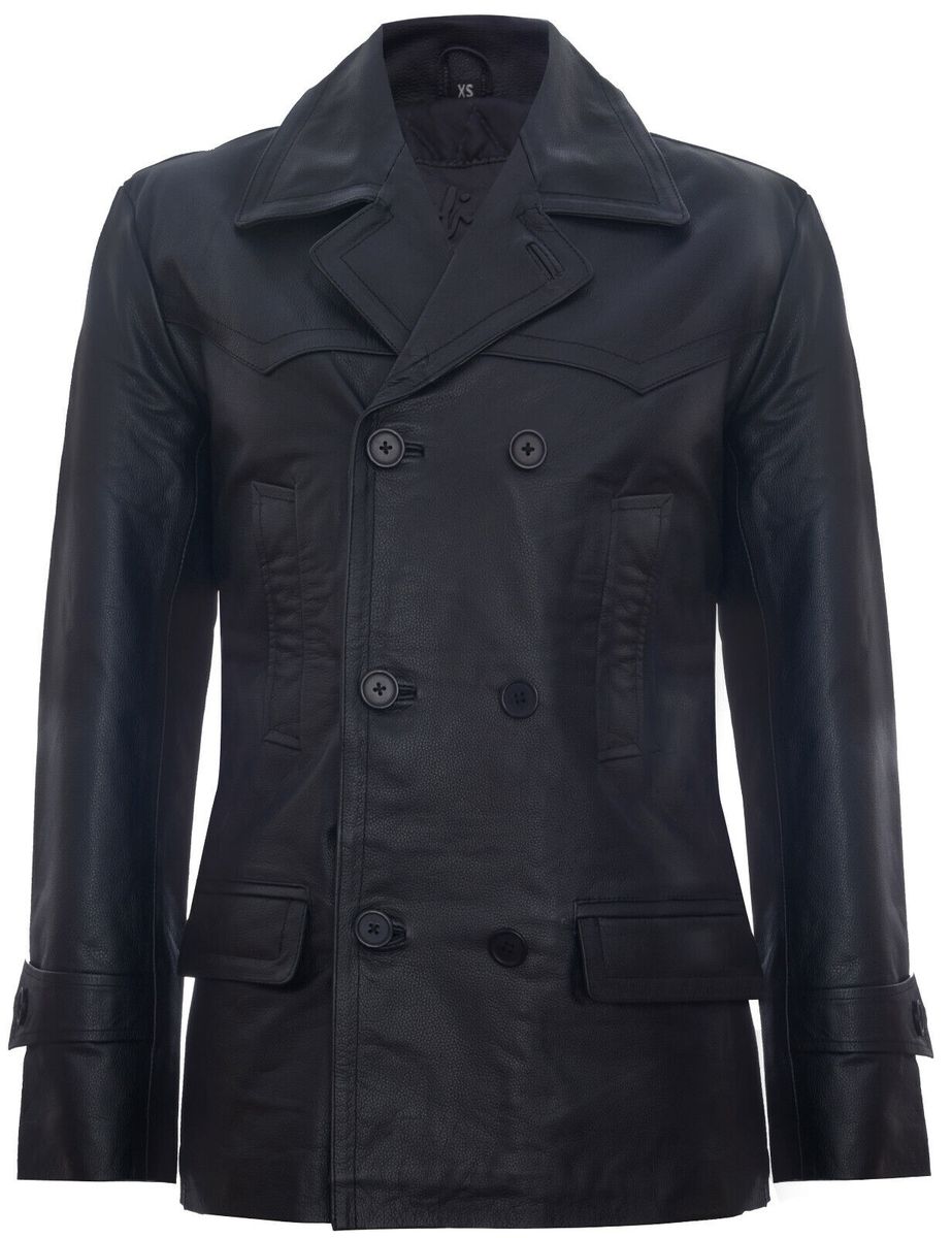 Leder Cabanjacke