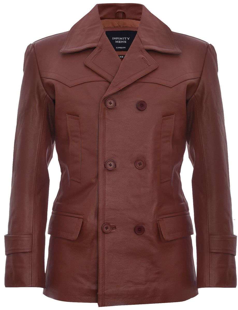 Leder Cabanjacke