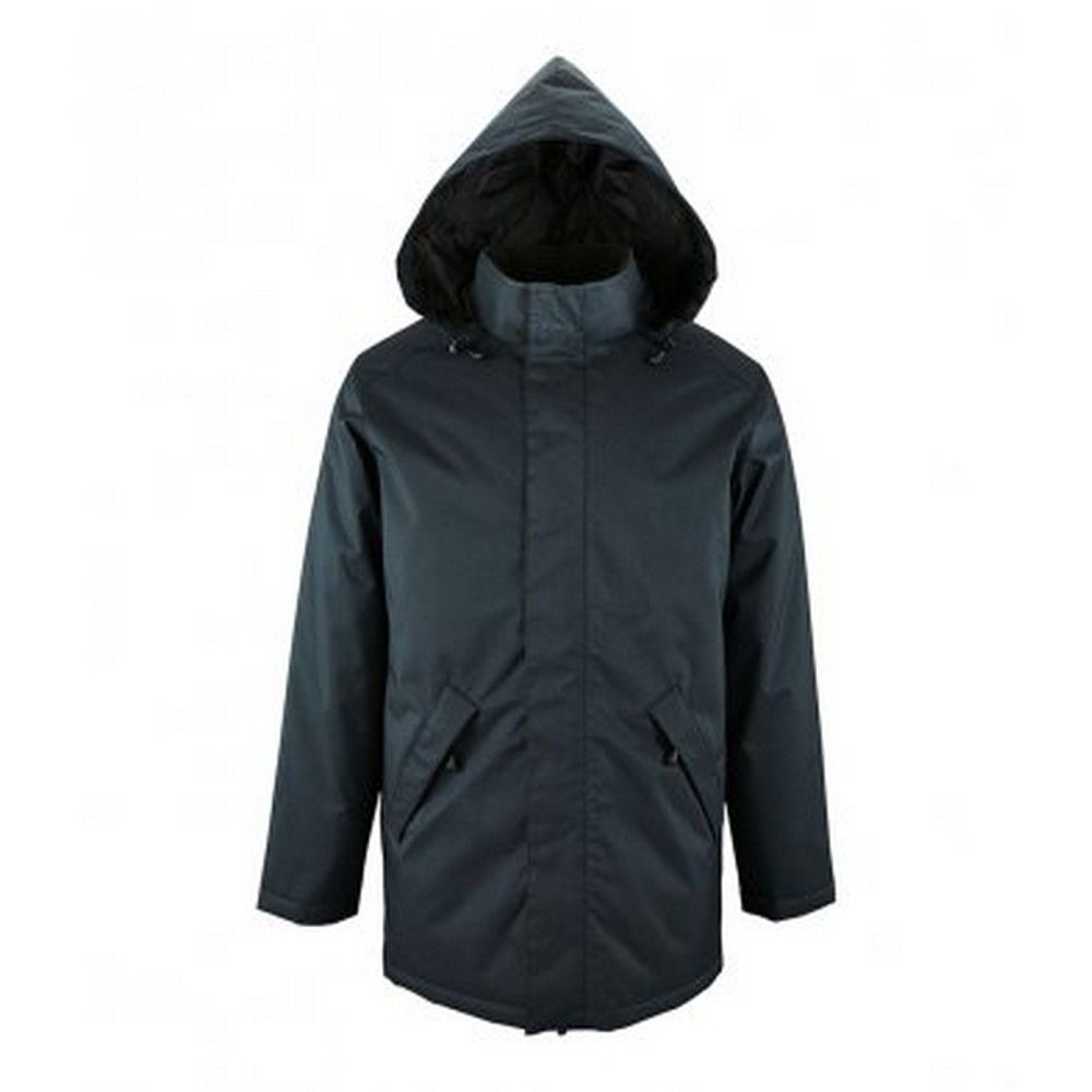 Unisex Winterjacke mit Kapuze und Polsterung
