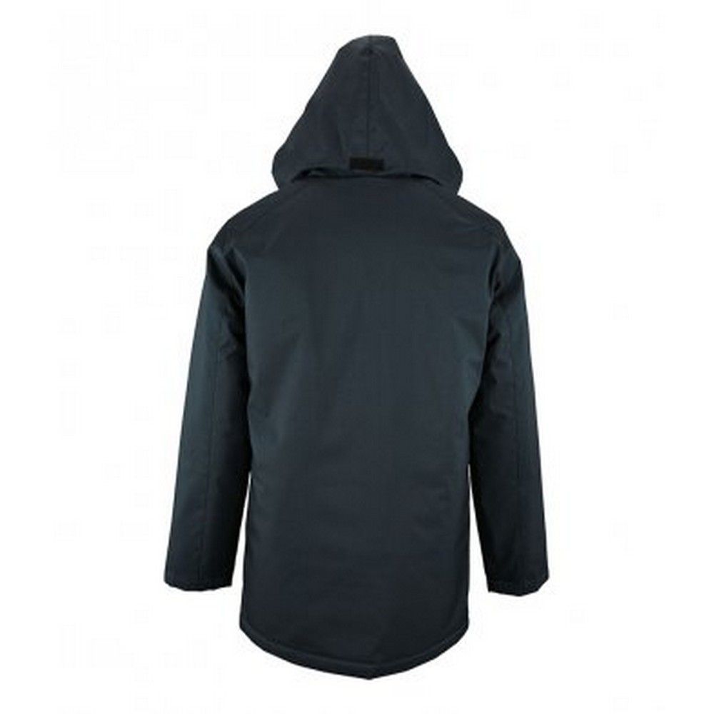 Gefütterte Parka-Jacke mit Kapuze