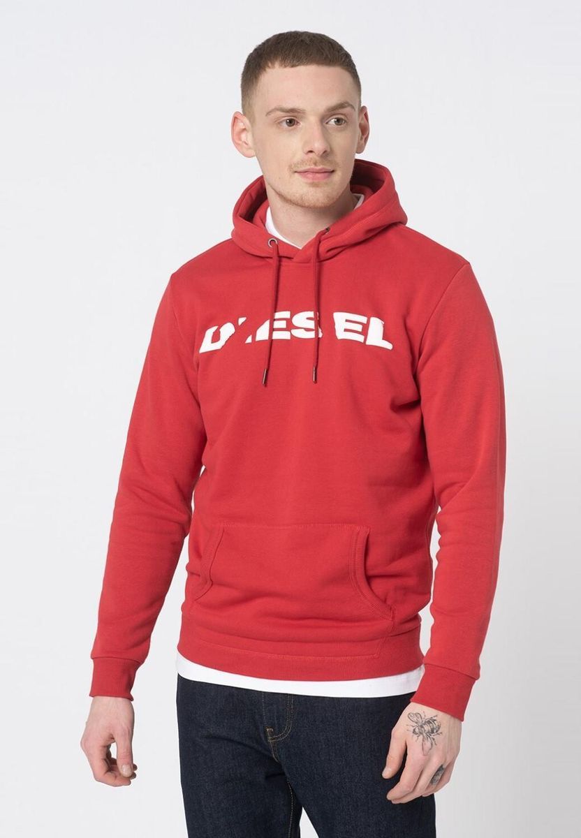Herren-Pullover-Hoodie mit regulärer Passform