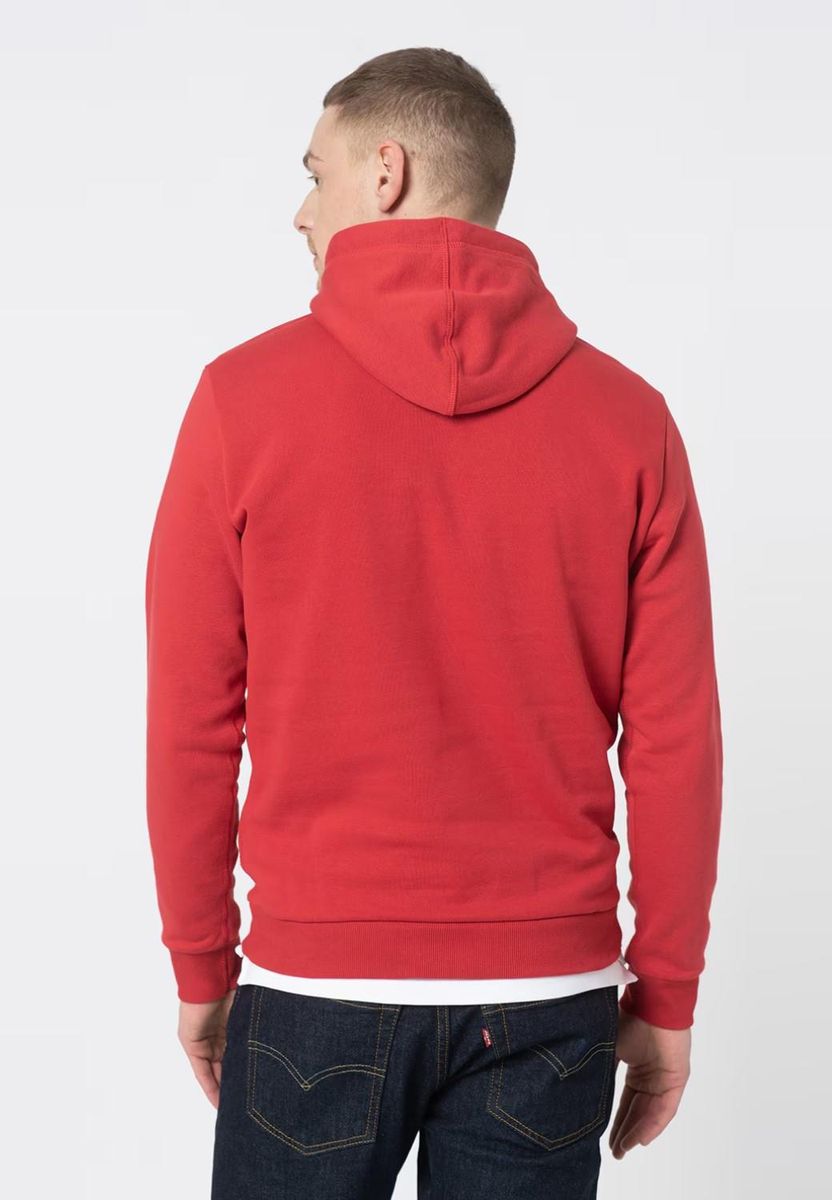 Regular Fit Kapuzenpullover mit Logo-Grafik