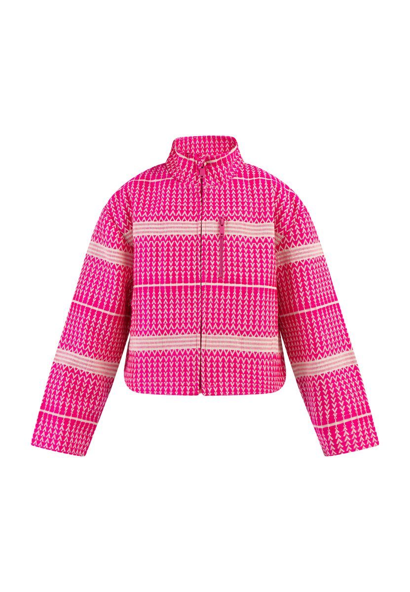 Mymo Blouson Mädchen rosa Wollweiß