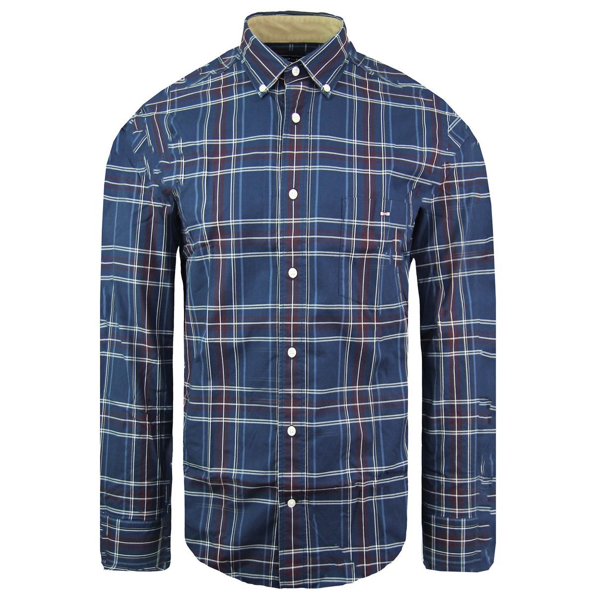 Herren Oxford Hemd mit Karomuster, Regular Fit