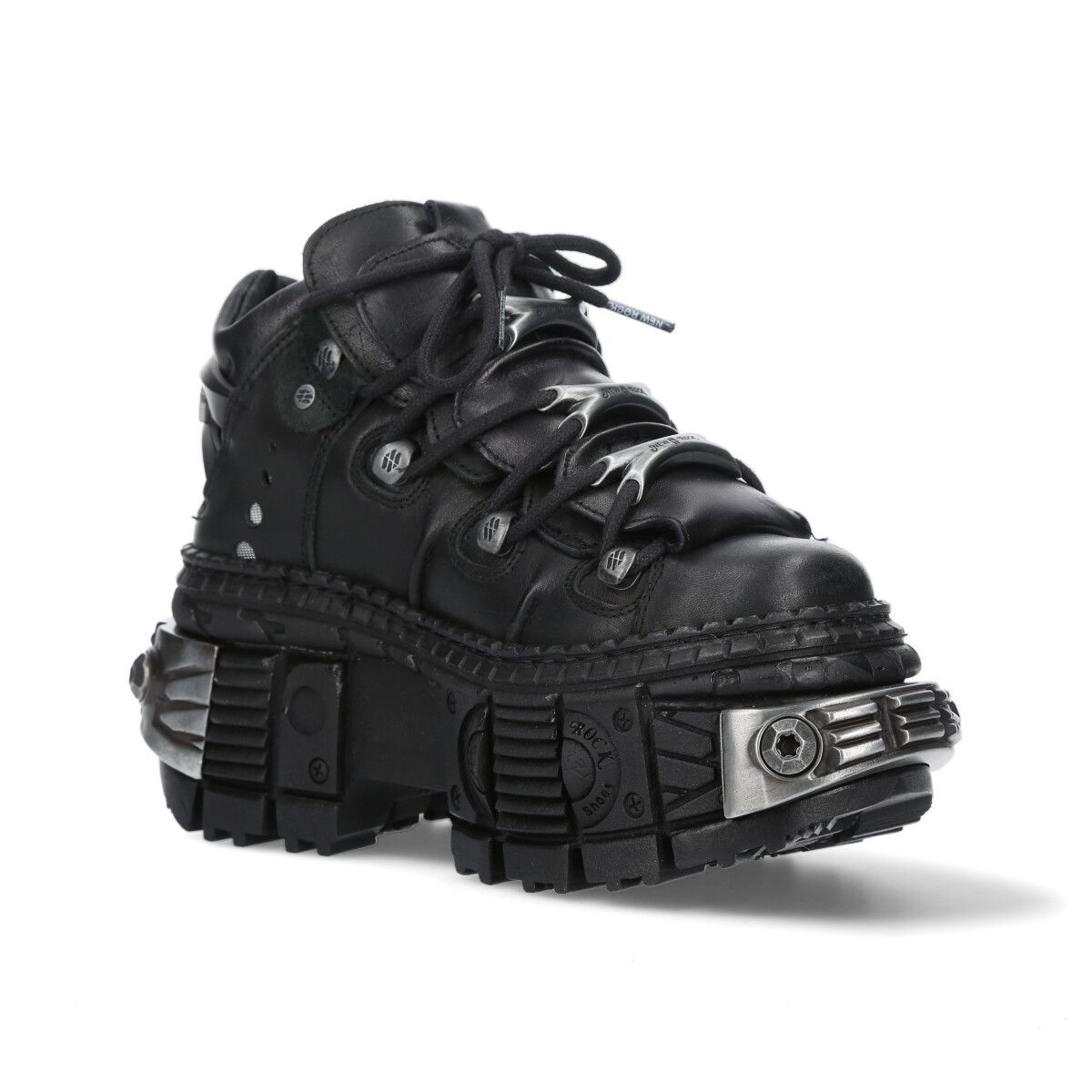Plateau Leder Stiefeletten